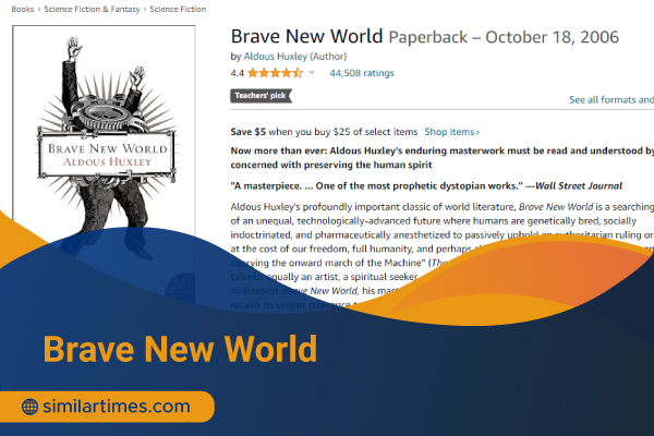Books Similar To Hunger Games: Ultimate List of 20 Fascinating Novels Brave New World