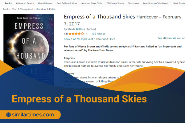 Books Similar To Hunger Games: Ultimate List of 20 Fascinating Novels Empress of a Thousand Skies