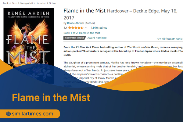 Books Similar To Hunger Games: Ultimate List of 20 Fascinating Novels Flame in the Mist