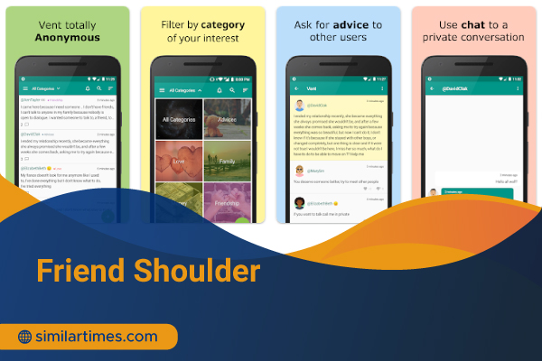 Apps Similar to Whisper: 10 Options for Chatting Without Identity Friend Shoulder