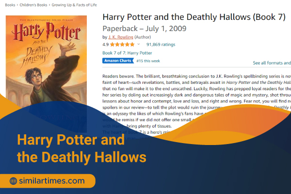 Books Similar to Harry Potter: Ultimate 10 Novels to Read Harry Potter and the Deathly Hallows