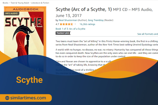 Books Similar To Hunger Games: Ultimate List of 20 Fascinating Novels Scythe
