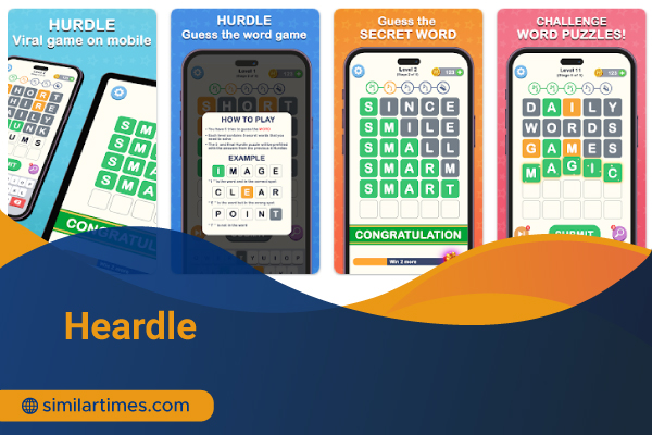 Games Similar to Wordle: Ultimate 10 Puzzle Activities Heardle