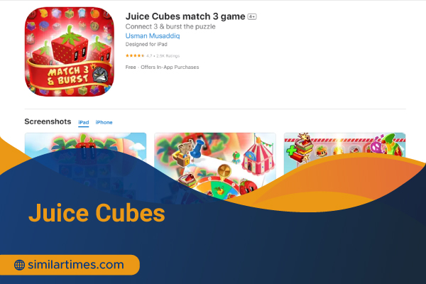 Games Similar to Candy Crush: 10 Amazing Alternatives Options Juice Cubes