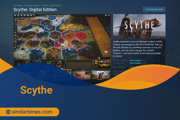 Games Similar to Catan: 10 Alternative Playing Activities Scythe
