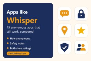 Apps like Whisper: 15 anonymous apps that still work, compared