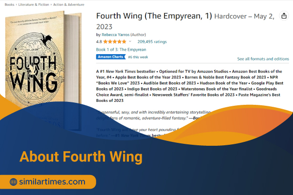 Books Similar to Fourth Wing: Top 20 Fantasy Novels About Fourth Wing