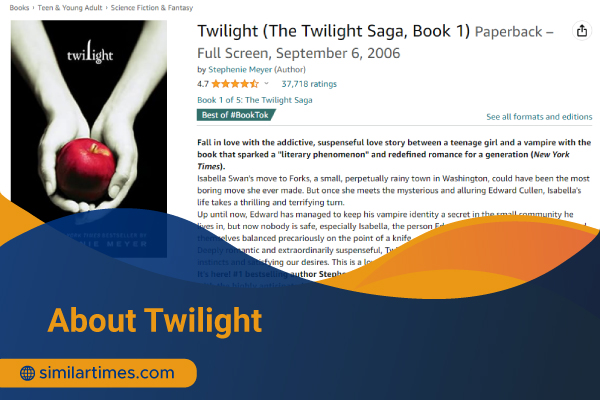 Books Similar to Twilight | Top 25 Superhit Fantasy Bestseller About Twilight