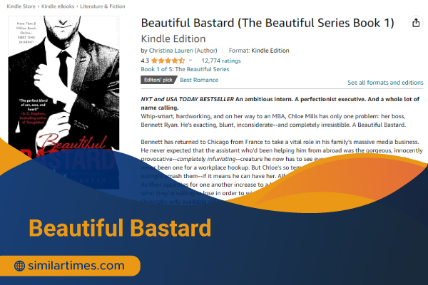 Books Similar to 50 Shades of Grey: Literature Pieces with Romantic Tases Beautiful Bastard