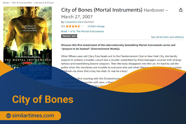 Books Similar to Twilight | Top 25 Superhit Fantasy Bestseller City of Bones
