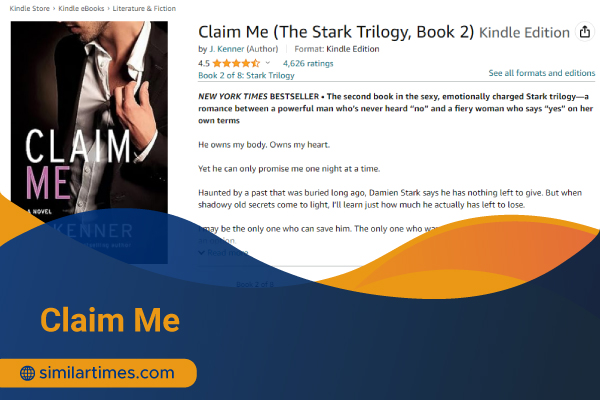 Books Similar to 50 Shades of Grey: Literature Pieces with Romantic Tases Claim Me