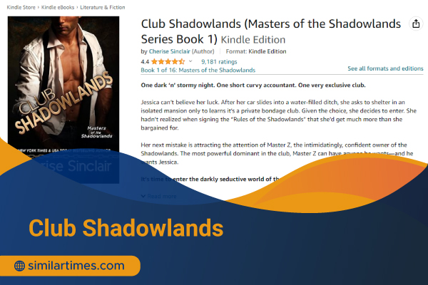 Books Similar to 50 Shades of Grey: Literature Pieces with Romantic Tases Club Shadowlands