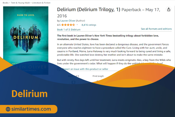 Books Similar to The Selection: 20 Must-Read Romantic Novels Delirium