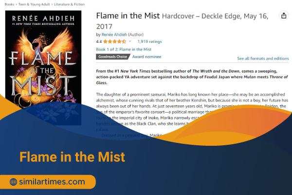 Books Similar to Fourth Wing: Top 20 Fantasy Novels Flame in the Mist