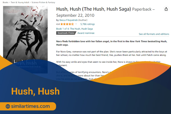 Books Similar to Twilight | Top 25 Superhit Fantasy Bestseller Hush, Hush