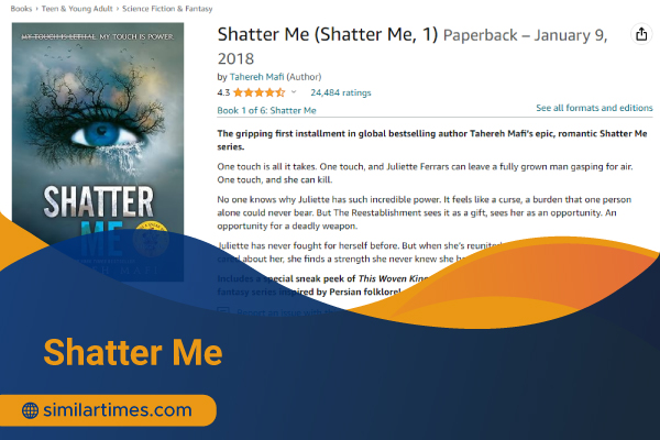 Books Similar to The Selection: 20 Must-Read Romantic Novels Shatter Me