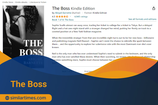 Books Similar to 50 Shades of Grey: Literature Pieces with Romantic Tases The Boss