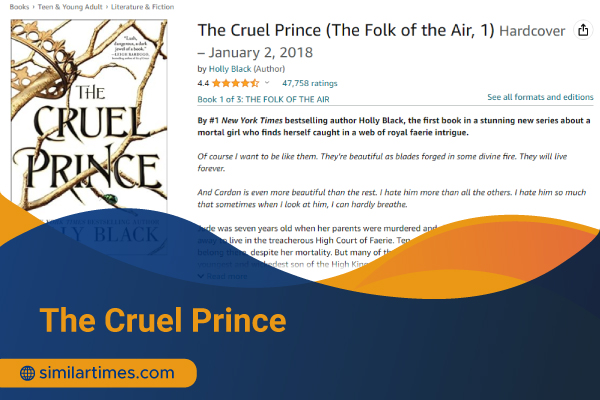 Books Similar to The Selection: 20 Must-Read Romantic Novels The Cruel Prince