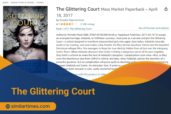 Books Similar to The Selection: 20 Must-Read Romantic Novels The Glittering Court