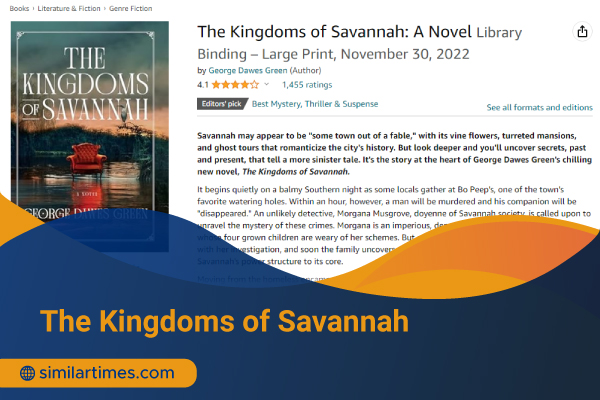 20 Books Similar to Where the Crawdads Sing: Mystery Stories The Kingdoms of Savannah