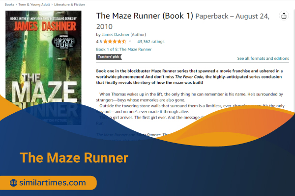 Books Similar to Fourth Wing: Top 20 Fantasy Novels The Maze Runner
