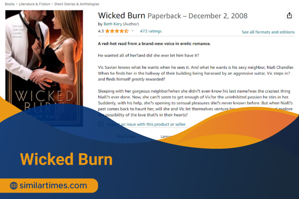 Books Similar to 50 Shades of Grey: Literature Pieces with Romantic Tases Wicked Burn