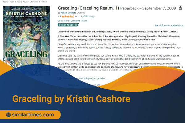 Books Similar to Eragon: Top 20 Fantasy Reviews to Read Graceling by Kristin Cashore