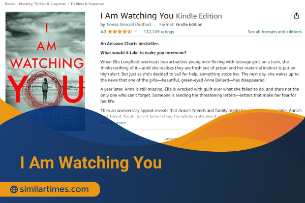 Books Similar to The Silent Patient: Top 20 Thriller Novels I Am Watching You