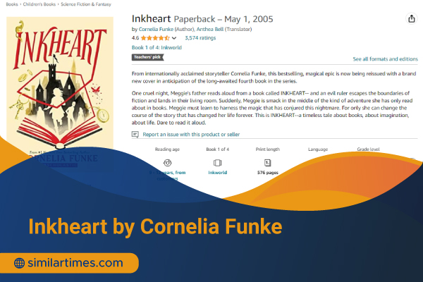 Books Similar to Eragon: Top 20 Fantasy Reviews to Read Inkheart by Cornelia Funke