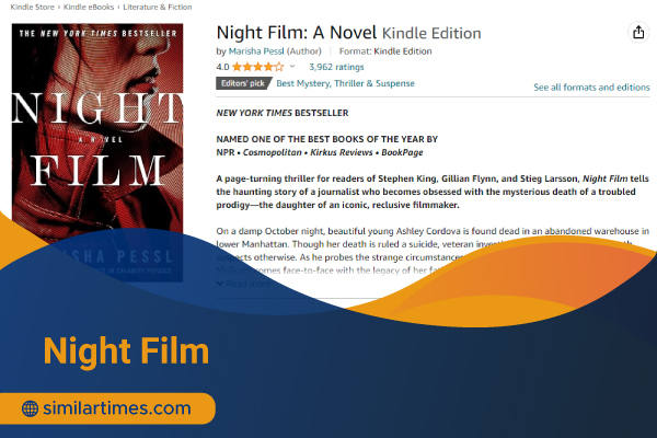 Books Similar to The Silent Patient: Top 20 Thriller Novels Night Film