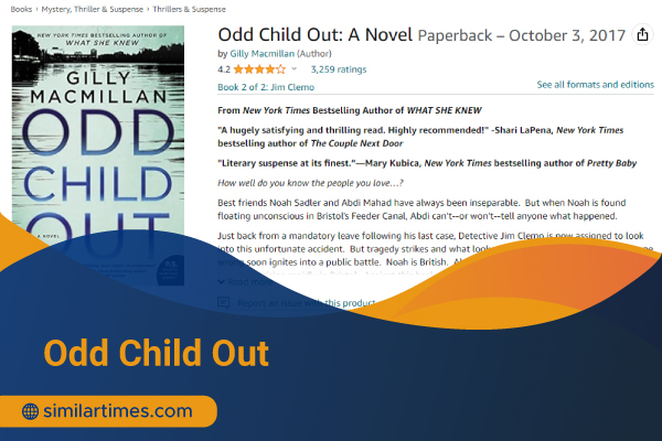 Books Similar to The Silent Patient: Top 20 Thriller Novels Odd Child Out