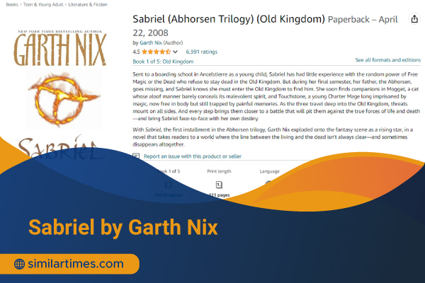 Books Similar to Eragon: Top 20 Fantasy Reviews to Read Sabriel by Garth Nix