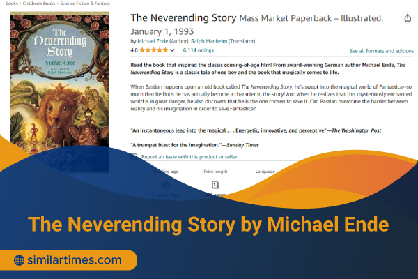Books Similar to Eragon: Top 20 Fantasy Reviews to Read The Neverending Story by Michael Ende