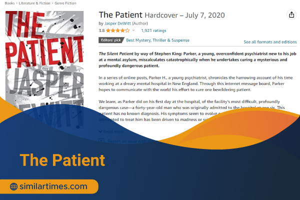 Books Similar to The Silent Patient: Top 20 Thriller Novels The Patient