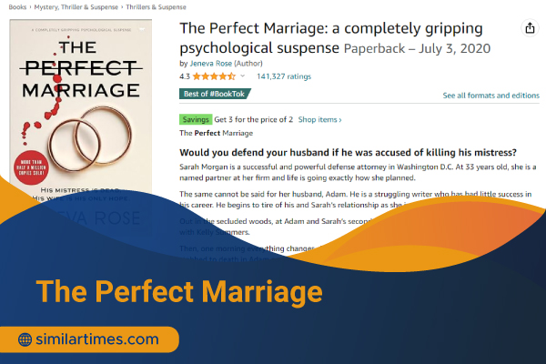 Books Similar to The Silent Patient: Top 20 Thriller Novels The Perfect Marriage