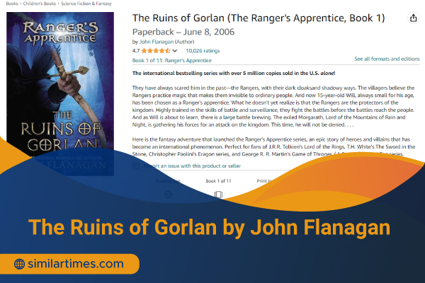 Books Similar to Eragon: Top 20 Fantasy Reviews to Read The Ruins of Gorlan by John Flanagan
