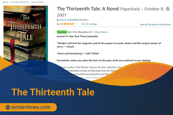 Books Similar to The Silent Patient: Top 20 Thriller Novels The Thirteenth Tale